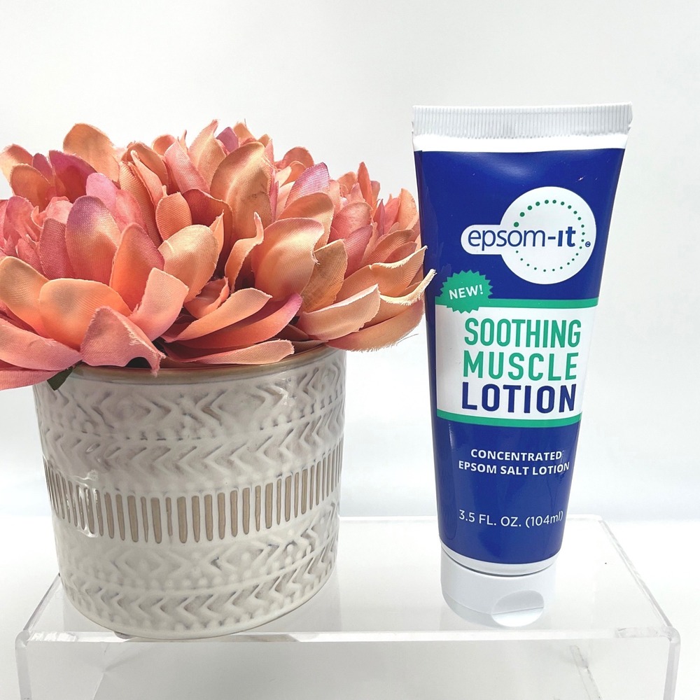 Epsom-it Soothing Muscle Lotion Concentrated Epsom Salt Lotion 3.5 FL‎ OZ NEW